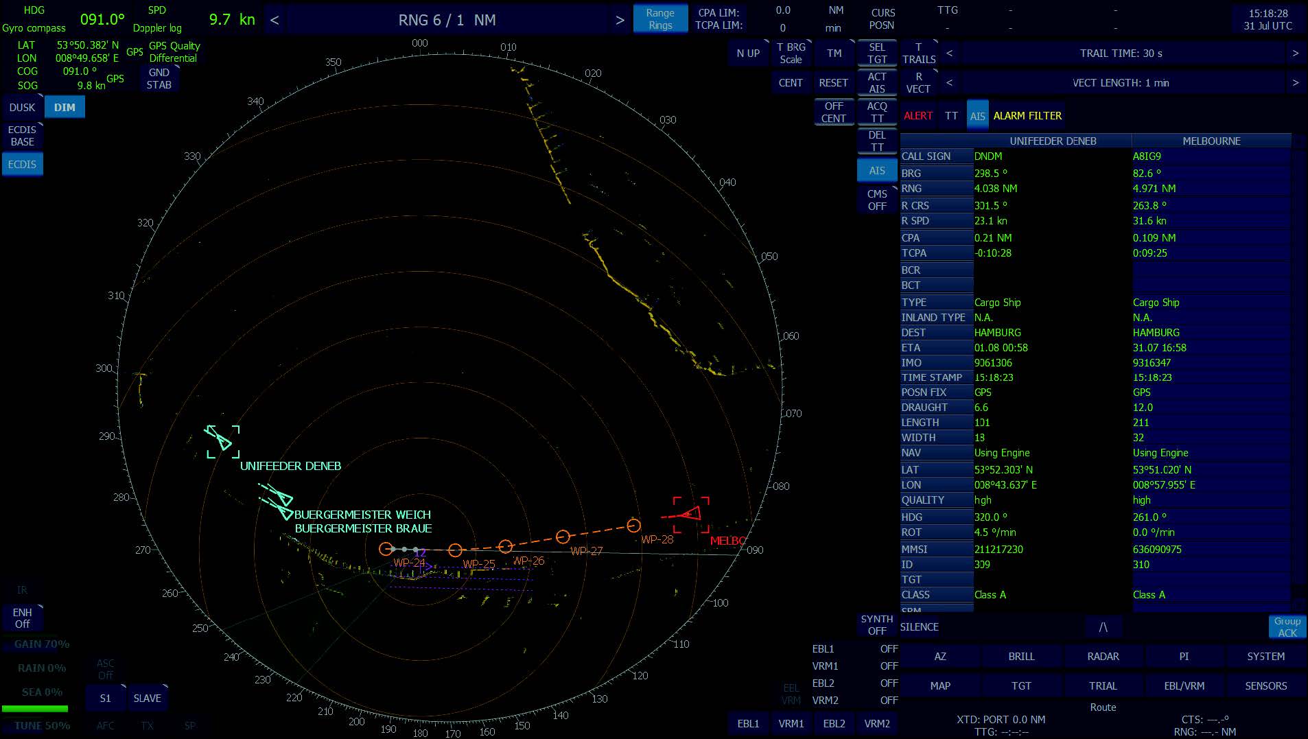 RADARpilot720°OS (Open Sea)